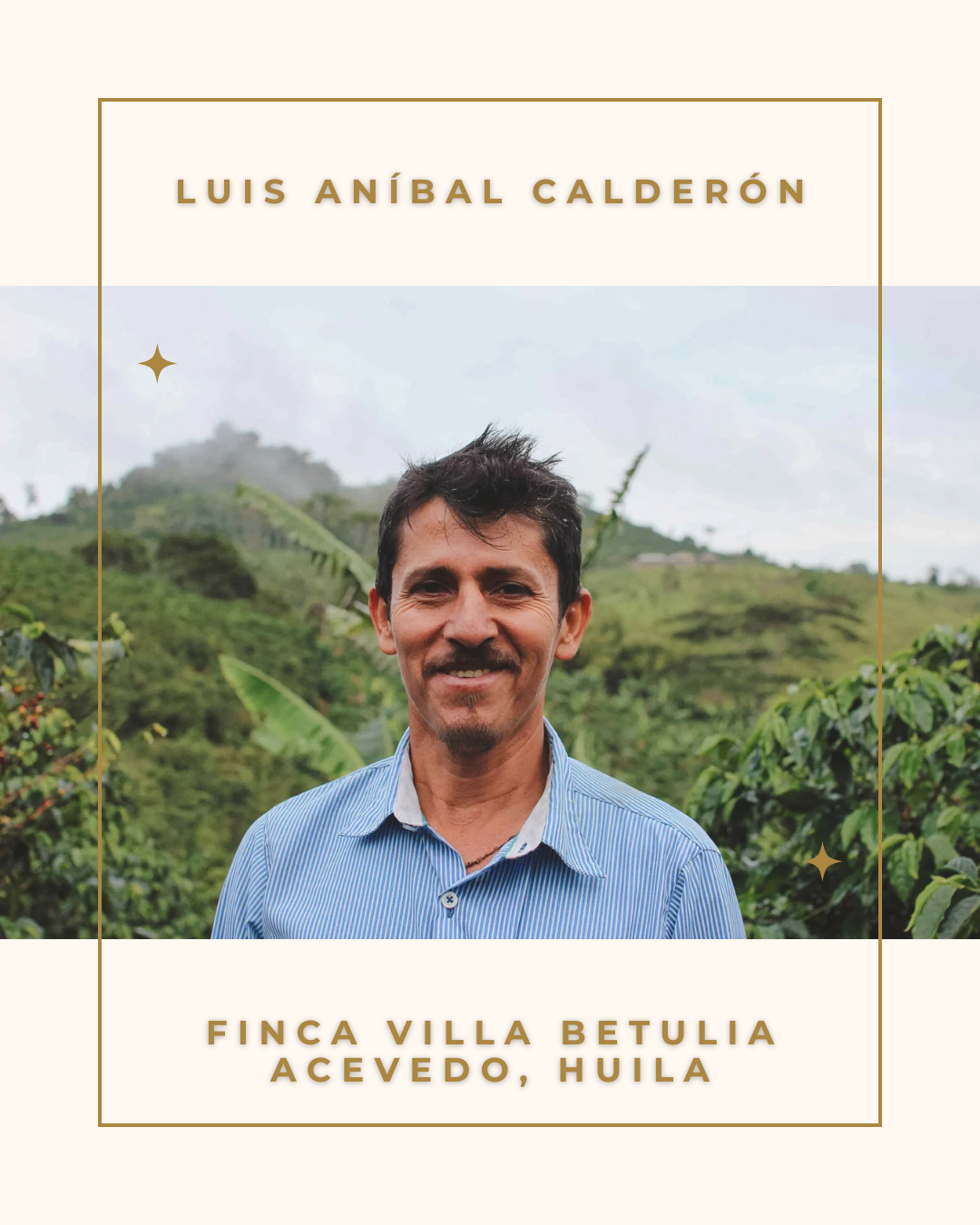 Luis Anibal - Colombia - Caturra Washed
