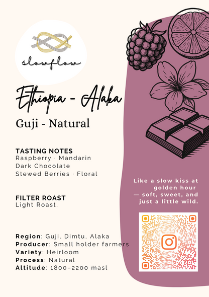 Ethiopia Guji Alaka – Natural