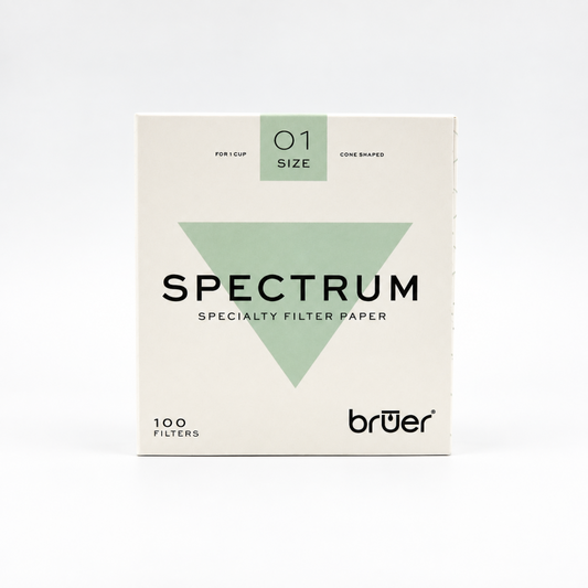 Bruer Spectrum Cone Paper Filter #1 - 100pk - Box