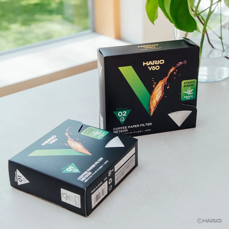 Hario V60 Meteor Paper Filter 01 - 50 Pack