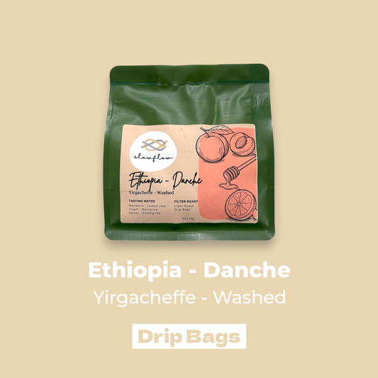 Ethiopia Yirgacheffe Danche Washed – Drip Bags (10 Pack)
