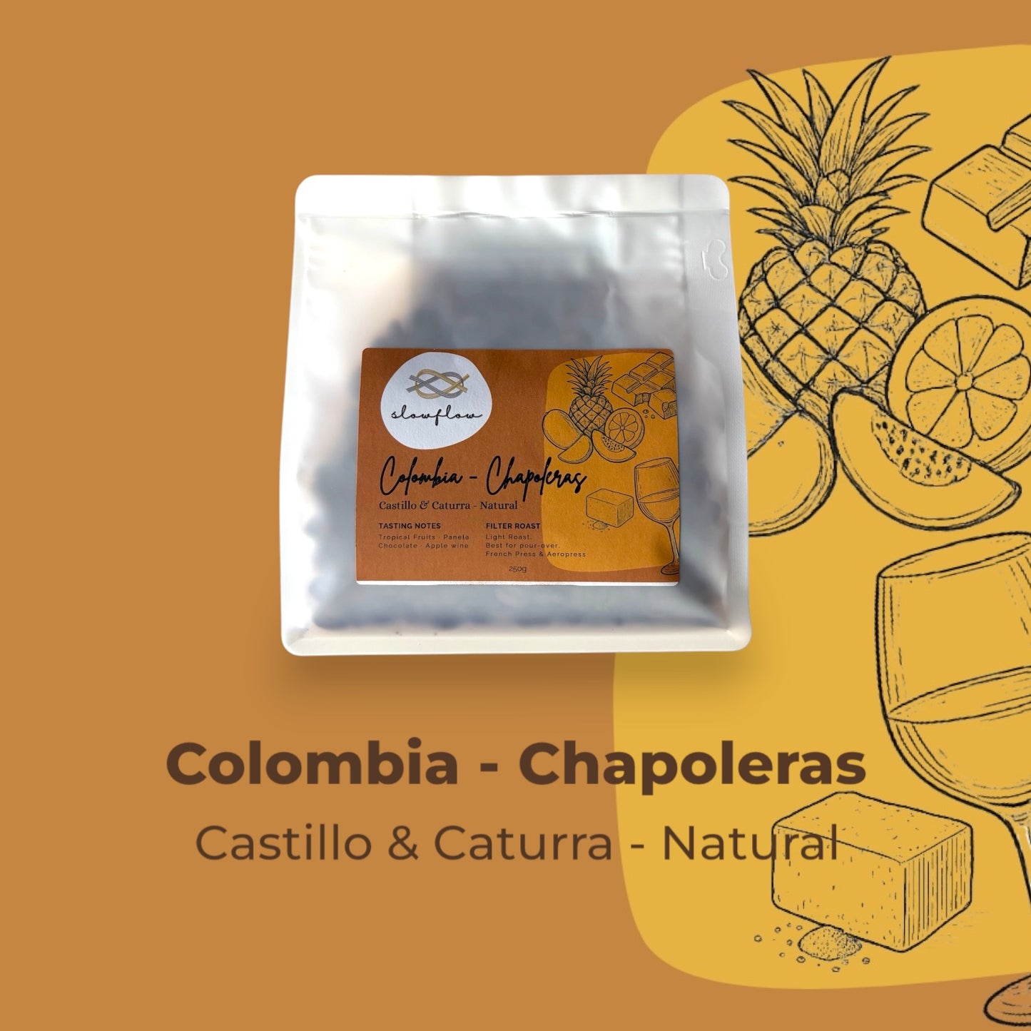 Colombia Chapoleras – Natural