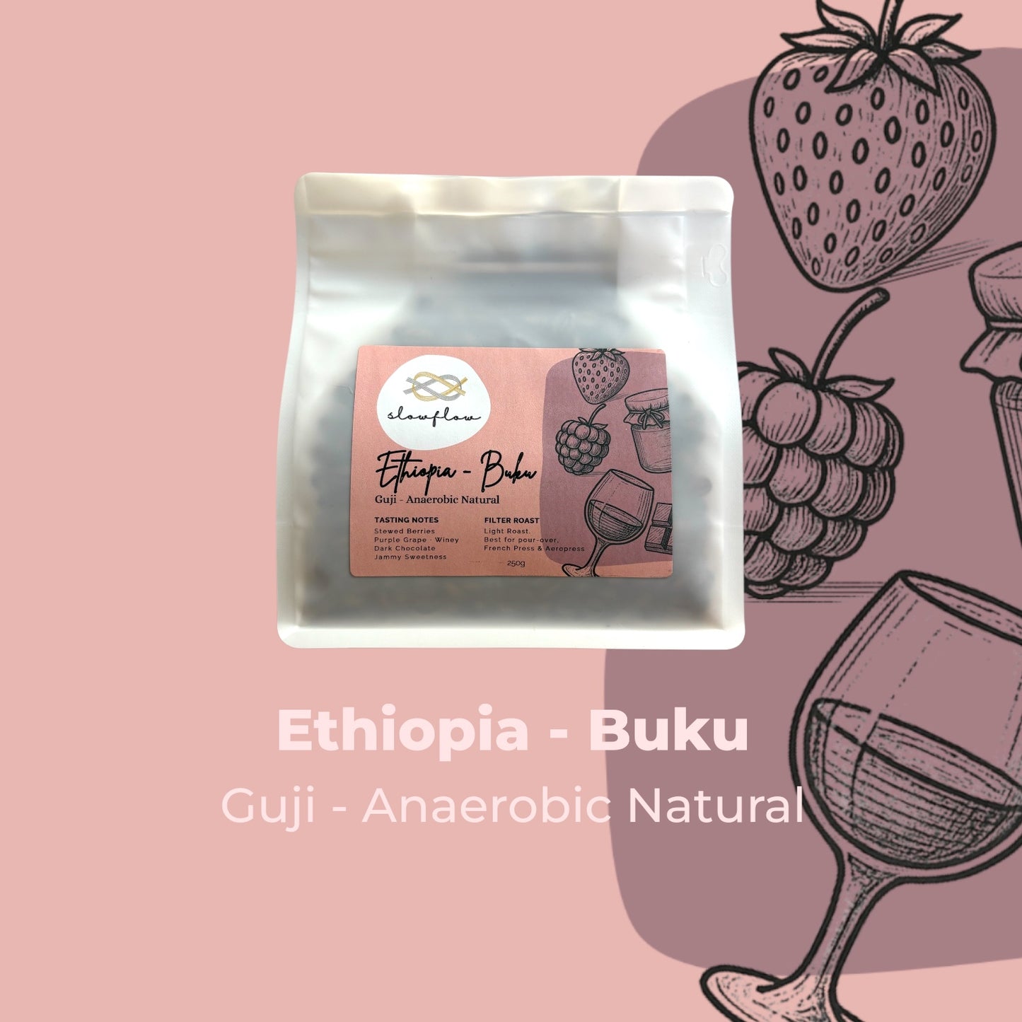 Ethiopia Guji Buku – Anaerobic Natural